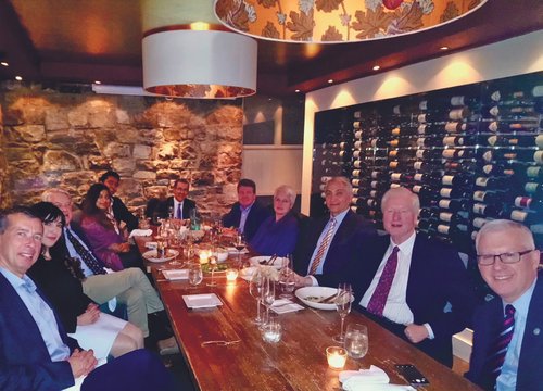 Ottawa: Dinner with Dean Vali Nasr, Ottawa, Canada